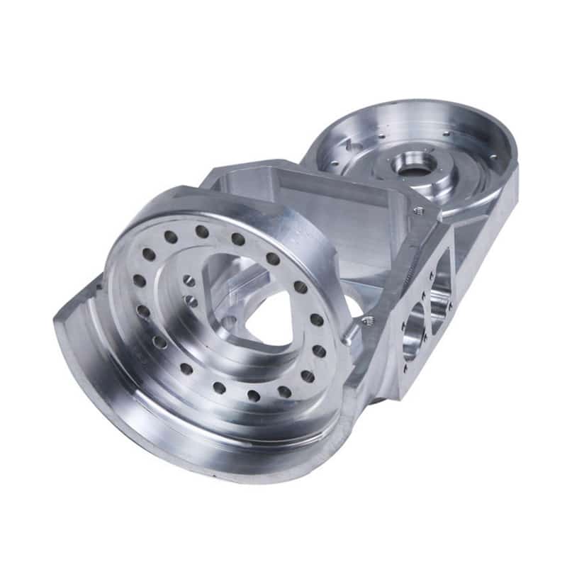 Custom robot component machined with 5-axis CNC milling