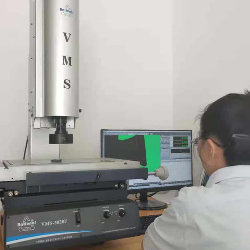 2D optical profile projector inspection