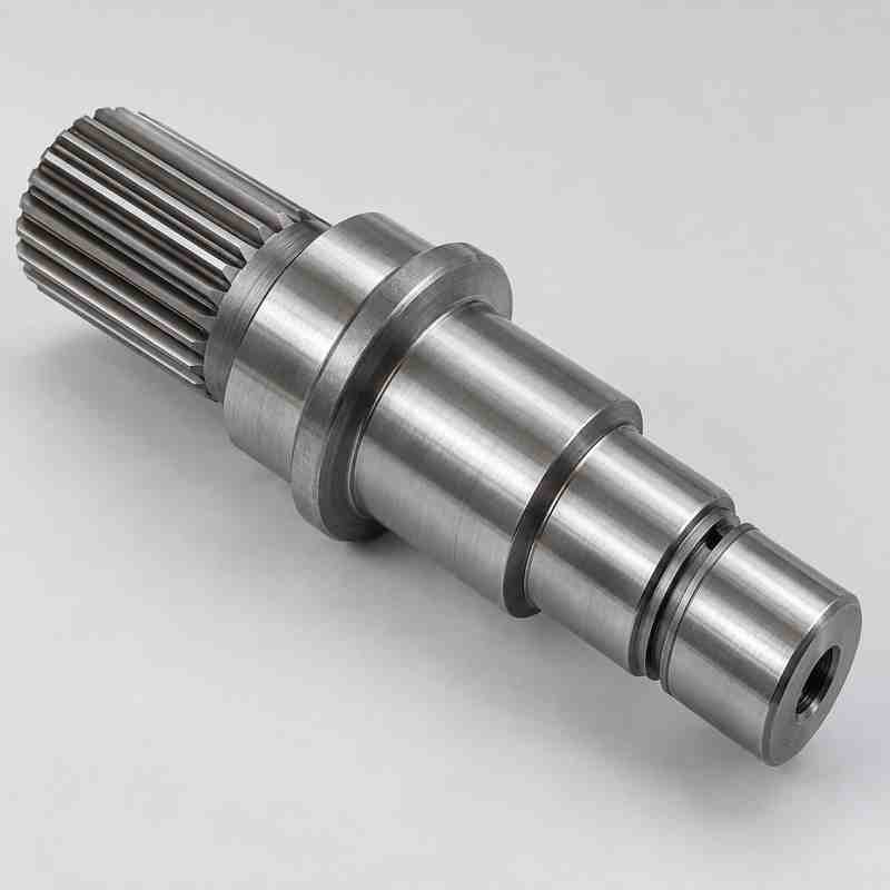 Carburized AISI 8620 precision splined shaft manufactured in China