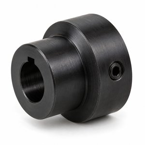 Black oxide finish on custom CNC machined steel parts