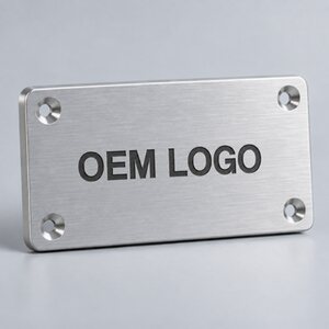 Laser marking finish on a CNC machined aluminum part