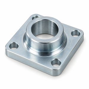 Zinc-plated custom CNC machined carbon steel parts